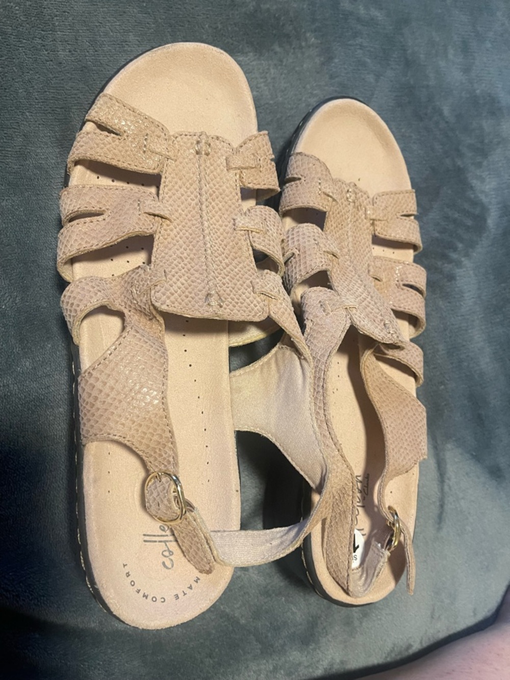 NEW Clarks  Sandal Womens 10M Brown Lexi Marigold Slingback  Comfort Leather